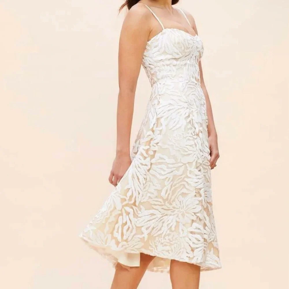 Dress the Population Women's Layla Sweetheart Fit and Flare Midi Dress XS 0 $298 - Picture 6 of 7